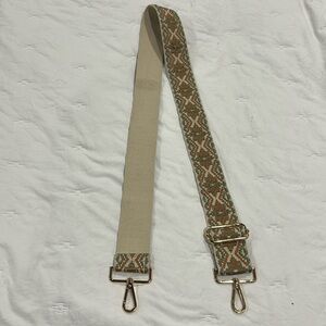 Printed Canvas Purse Strap